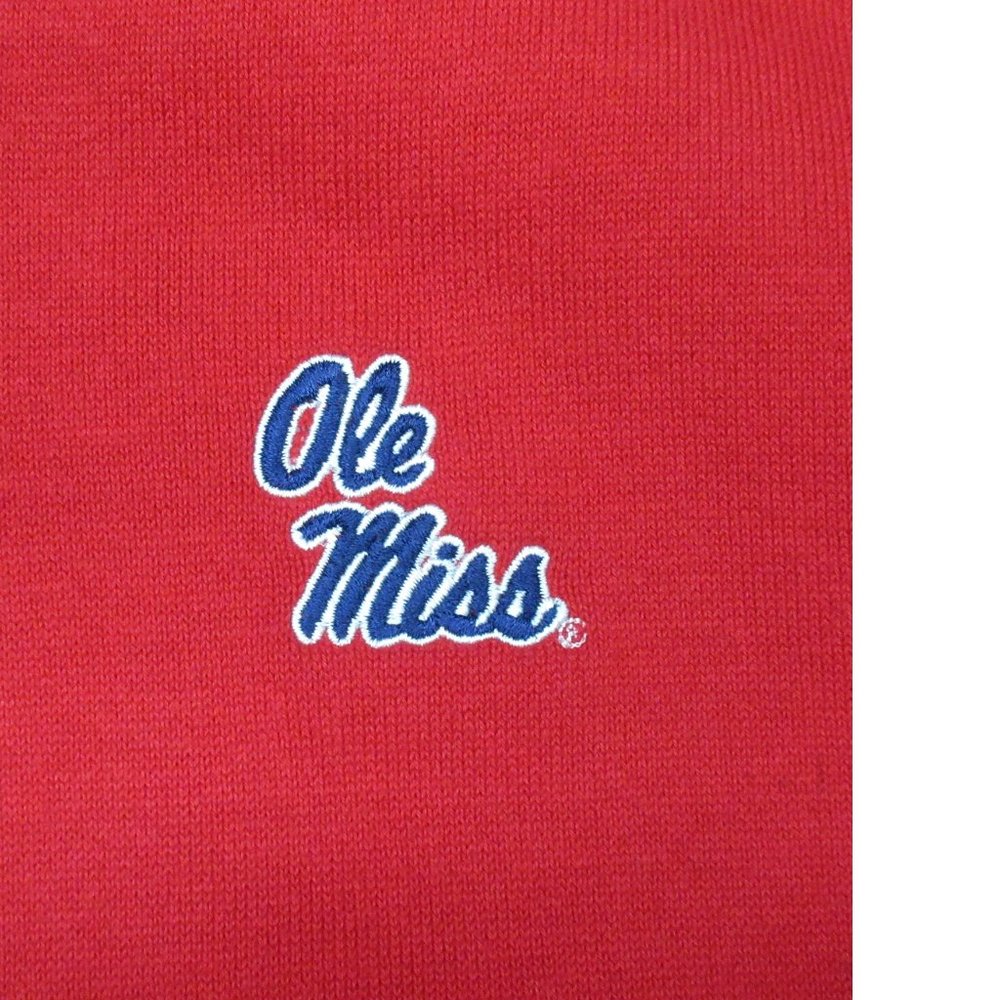 NEW! OLE MISS REBELS COTTON/NYLON BLEND SWEATER VEST Sz SMALL, S